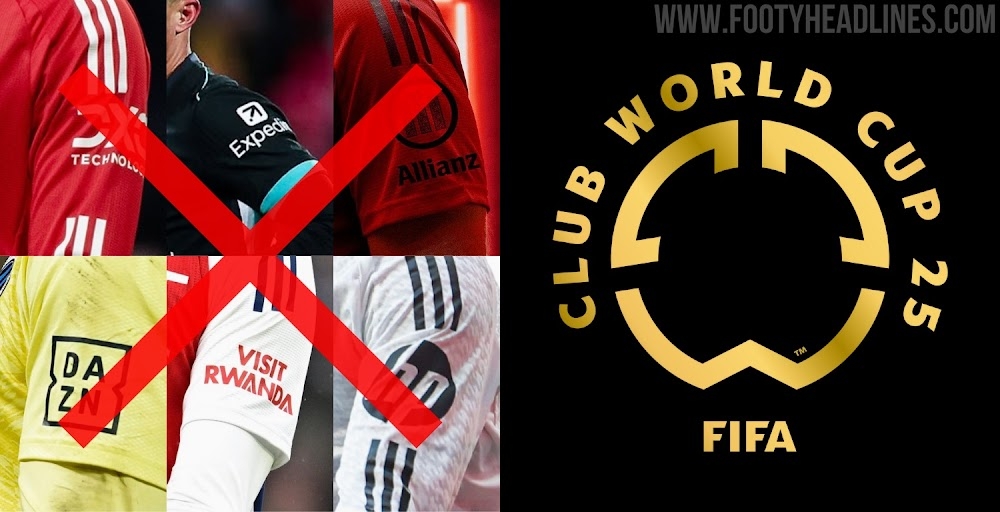  FIFA不允許世俱杯球隊有袖標贊助，需貼上世俱杯徽標