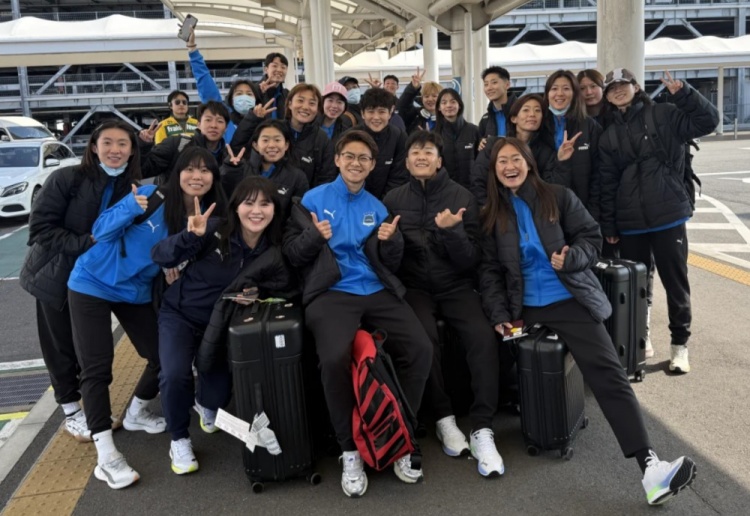  武漢女足前往日本參加女足亞冠！王霜曬照：日本，我們來了